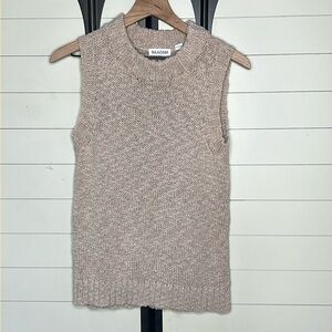 NAADAM knit sweater vest medium